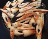 5分でできるちくわのお好み焼き風作り方1写真