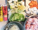 手羽元で簡単！野菜もネ☆参鶏湯 圧力鍋作り方3写真