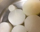ふろふき大根肉みそ餡かけ作り方1写真