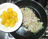 栗と鶏肉のピラフ♪じゃが芋フライパン簡単作り方5写真