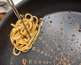 茹ですぎ麺が大変身！料理長直伝なすステーキ絡め作り方6写真