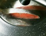 フライパン1つ★甘塩鮭の中華蒸し作り方2写真