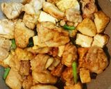 激ウマ♪鶏肉と厚揚げの甘辛炒め作り方5写真