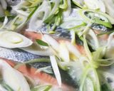 フライパン1つ★甘塩鮭の中華蒸し作り方5写真