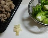 祝蕾のニンニクバター炒め作り方1写真
