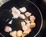 鶏肉と厚揚げの甘辛煮作り方1写真
