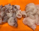 水蛸ポン酢 新玉ねぎと蛇腹切り胡瓜添え作り方3写真