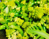 鶏肉とロマネスコ炒め作り方1写真
