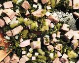ゴロゴロチャーシューと高菜のチャーハン作り方3写真