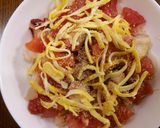 値引き刺身でばらちらし風♪作り方4写真