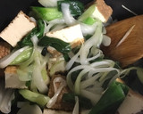 新玉ねぎと厚揚げの味噌炒め作り方5写真