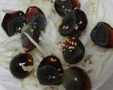 うずらピータンの玉ねぎサラダ作り方2写真