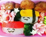おしゅしだよ!キャラ弁だよ!作り方6写真