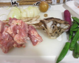 鶏肉ときのこと根菜のオーブン焼き作り方1写真