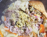 カサ増し！簡単！！手抜きしょうが焼き風。作り方4写真