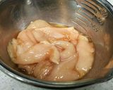 鶏むね肉の白菜あんかけ作り方1写真