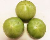 簡単 青トマトのピリ辛漬作り方1写真