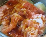 大根と薄切りバラ肉の炊合せ作り方4写真