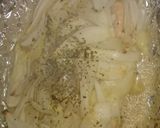 サーモンと新玉葱のホイール焼き作り方2写真