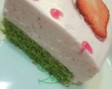 ☆春らしい苺ムース&抹茶スポンジケーキ☆作り方13写真