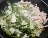 簡単！豚コマ青梗菜の中華炒め作り方2写真