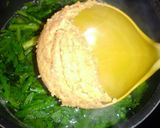 春菊と豆腐の味噌汁★作り方3写真