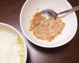 1分で簡単朝ごはん！納豆めかぶネバフワ丼作り方3写真