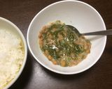 1分で簡単朝ごはん！納豆めかぶネバフワ丼作り方5写真
