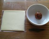 Ｘ’ｍａｓ用まつぼっくり　キャラ弁おかず作り方1写真
