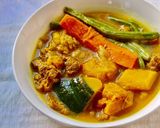 牛すじ、レモンスープカレー作り方5写真
