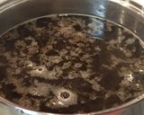 もずく酢入り 酸辣湯風味の味噌汁♬作り方2写真