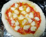 魚焼きグリルで手作りピザ☆マルゲリータ作り方17写真