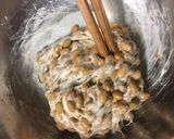 簡単おつまみ☆さっぱり納豆キムチ和え作り方1写真