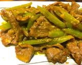 春のおかず☆ふきと牛肉の塩麹炒め作り方4写真