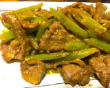 春のおかず☆ふきと牛肉の塩麹炒め作り方4写真