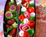 くるくるちらし弁当作り方1写真