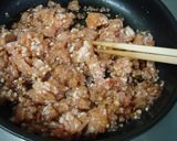 甘辛♥鶏そぼろ作り方1写真