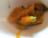 納豆とかぼちゃのわさび和えのご飯作り方2写真