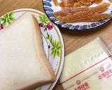 簡単美味☆オレンジピールのチーズトースト作り方1写真