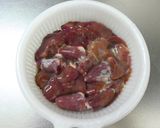 生姜にんにく味噌角煮味！鶏レバーの甘辛煮作り方6写真