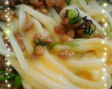 ＊釜たま納豆うどん＊作り方4写真