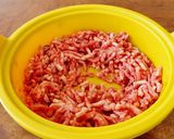 レンジで簡単！チンゲン菜のひき肉炒め作り方2写真