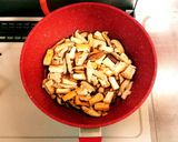 シイタケと厚揚げの小鉢作り方7写真