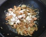 フライパンで!簡単!満腹!クリームうどん作り方4写真