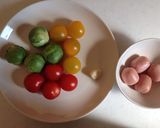 簡単♪春色♪水玉クリーミースープ♫作り方1写真
