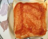 残り野菜でご馳走☆ピザトースト♪作り方1写真