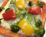 残り野菜でご馳走☆ピザトースト♪作り方3写真