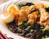 もずく入り麻油鶏(マーヨーチー)作り方14写真