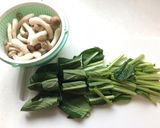 小松菜と しめじ の煮浸し☆簡単5分作り方1写真