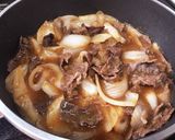 簡単☆柔らか牛丼作り方8写真